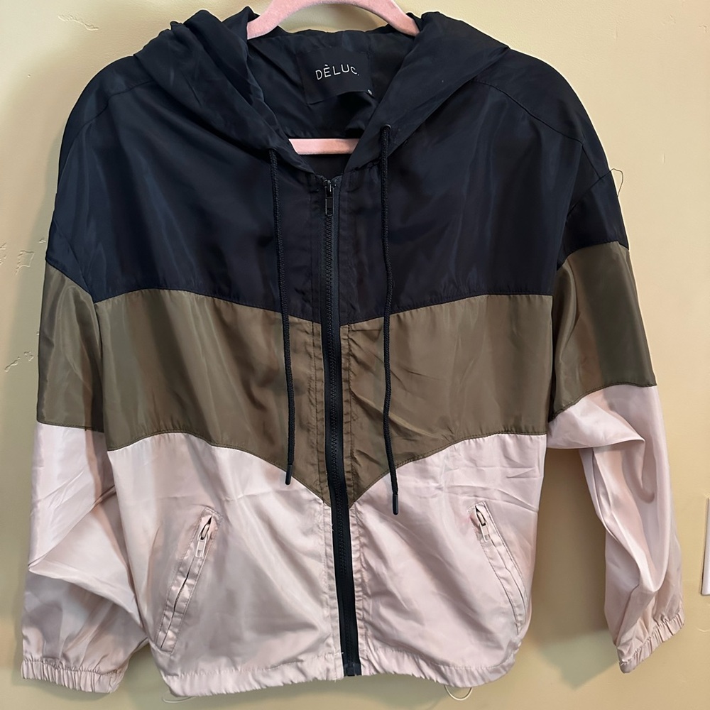 Deluc Black Hooded Jacket